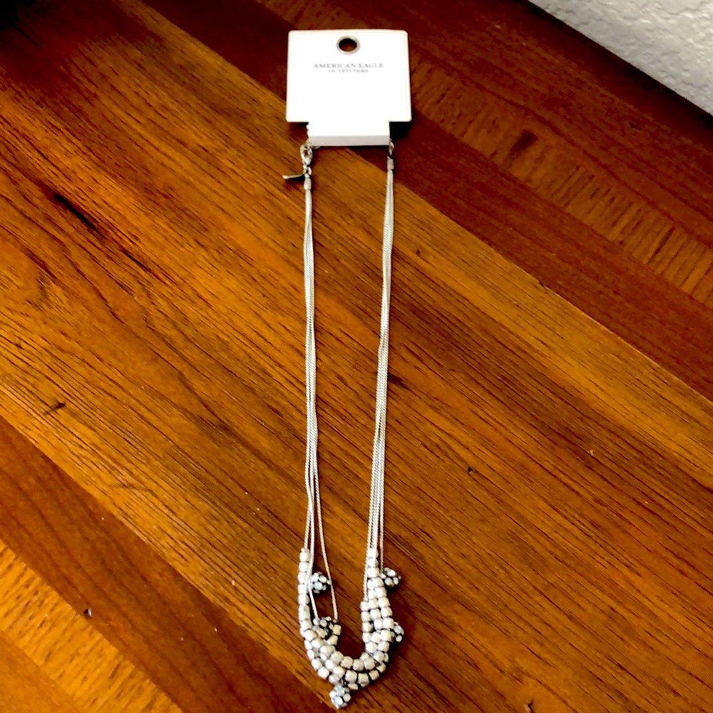 New American Eagle Necklace silver